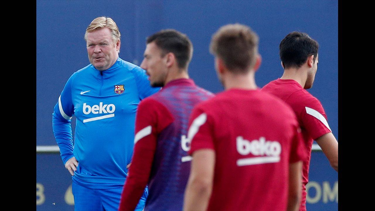 ¿El último entrenamiento de Ronald Koeman al frente del Barcelona?