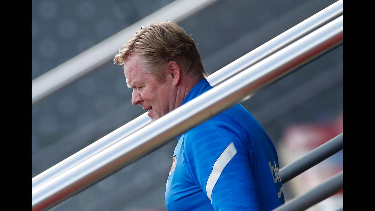 ¿El último entrenamiento de Ronald Koeman al frente del Barcelona?