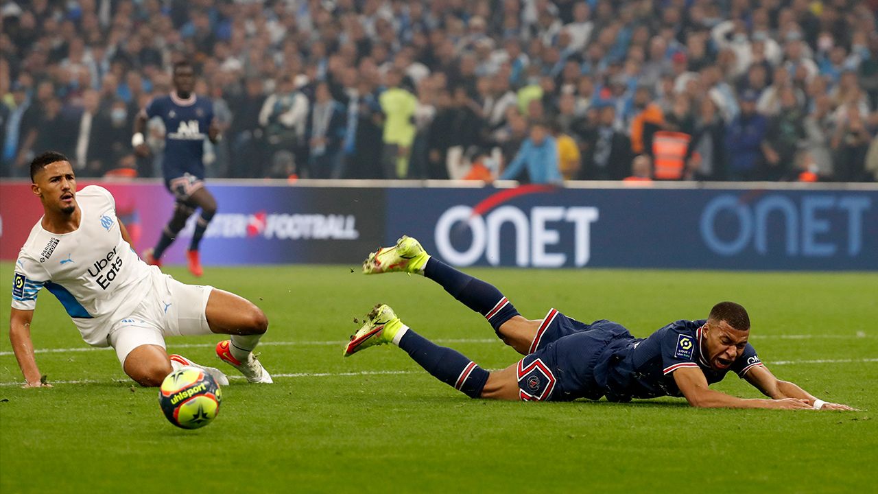 Las estrellas del Paris Saint-Germain se perdieron ante el Olympique de Marsella