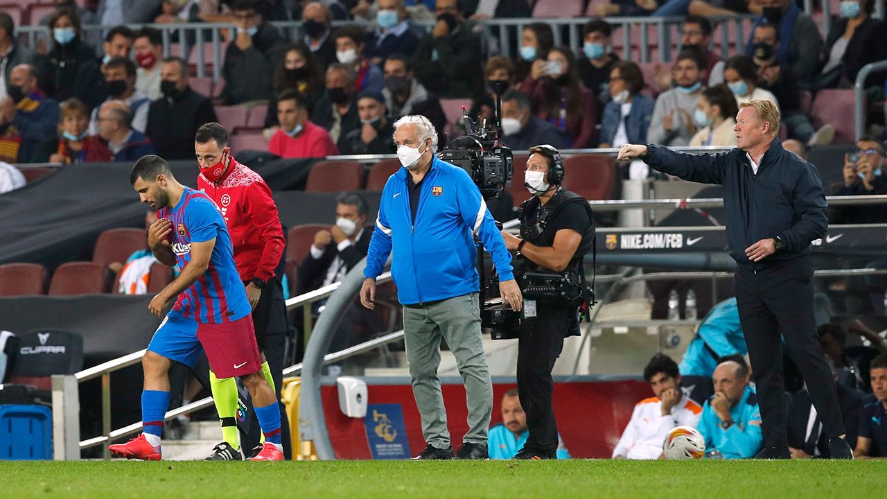 Sergio ‘Kun’ Agüero finalmente debuta en el Barcelona