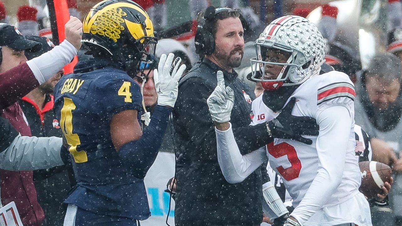 ¿Alguien dijo rivalidad?, Michigan y Ohio State se dieron con todo