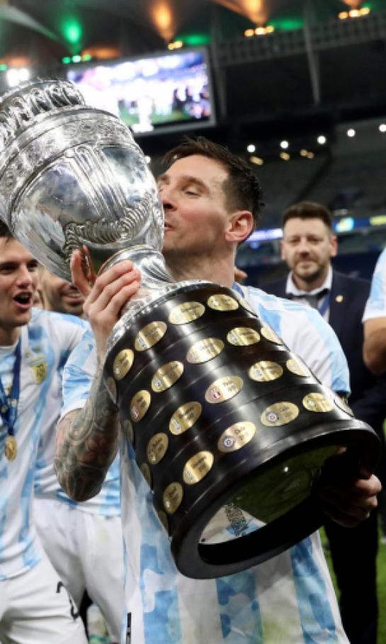 La Selección Argentina despidió el 2021, un año de ensueño para Messi y compañía