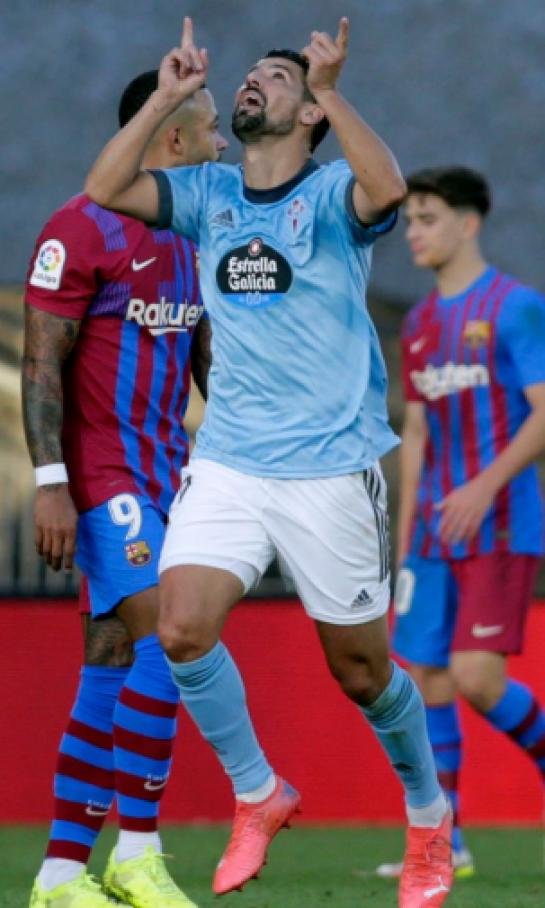 Celta le empató a Barcelona sobre la hora y le sacó dos puntos del bolsillo