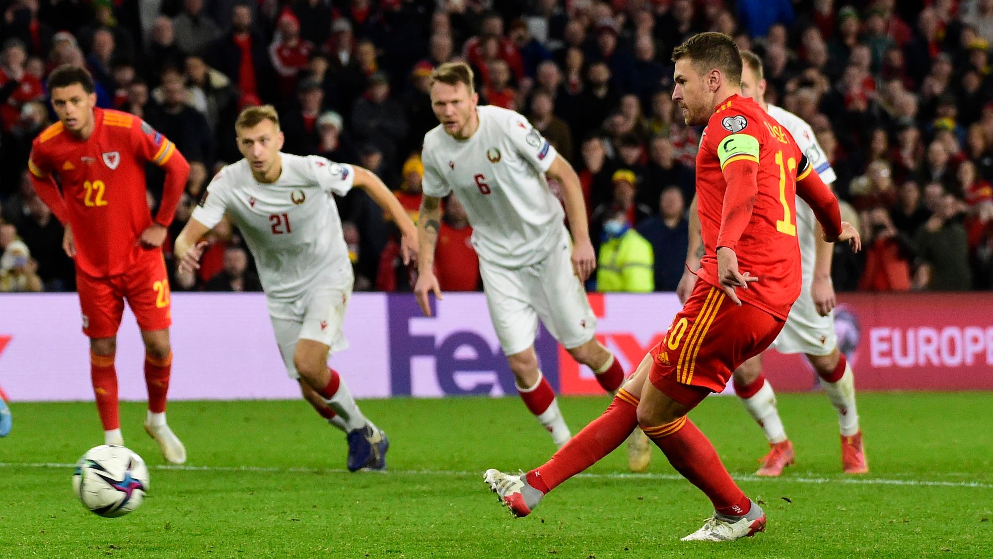 Gales derrotó a Bielorrusia y mantiene la ilusión de llegar a Qatar 2022