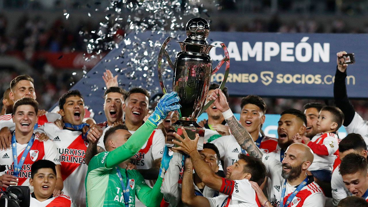 River Plate se coronó en Argentina y lo festejó en grande