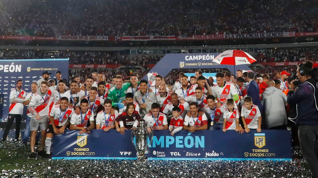 River Plate se coronó en Argentina y lo festejó en grande