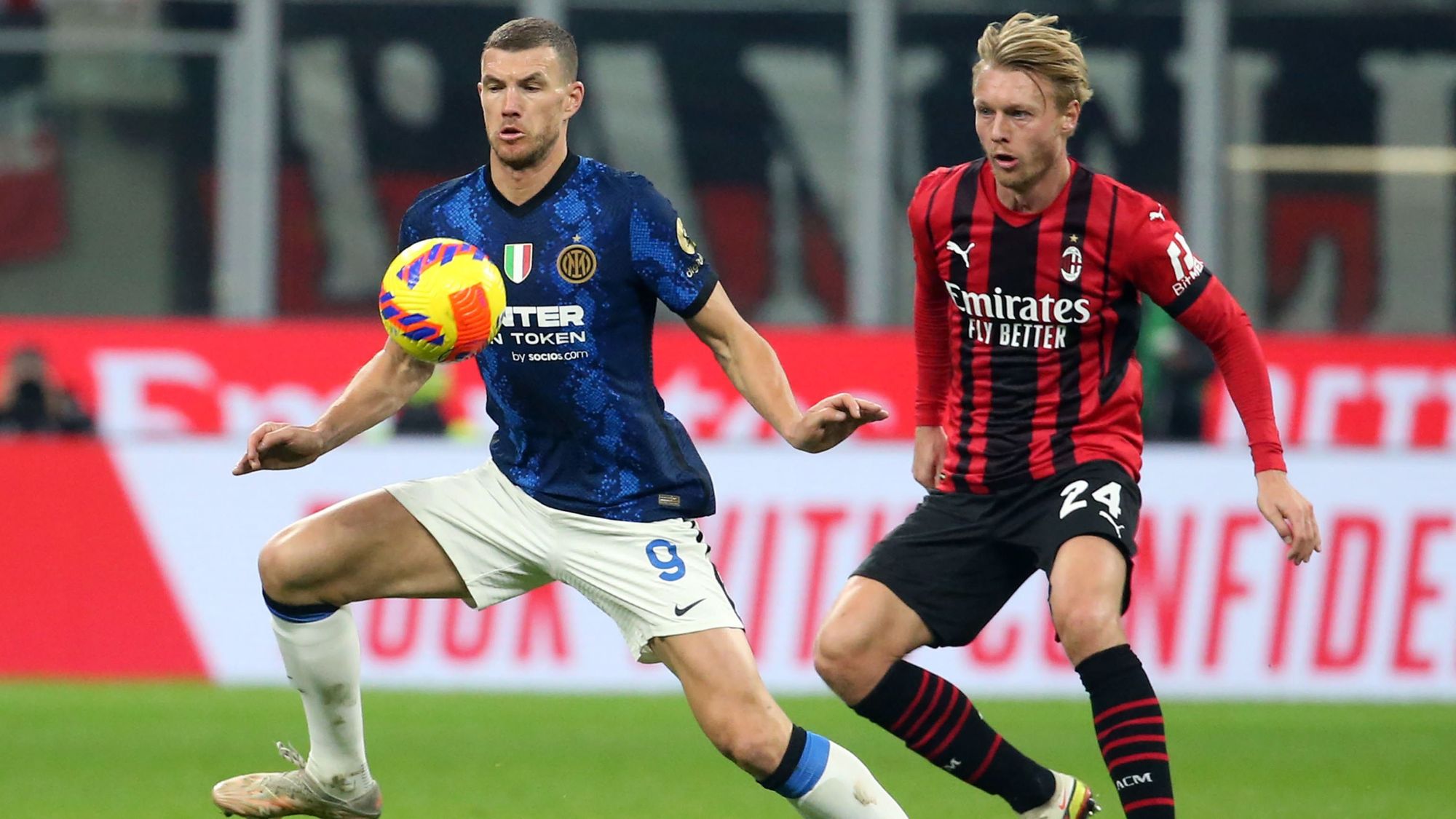 Vibrante empate entre Milan e Inter en la Serie A, el punto sabe a poco