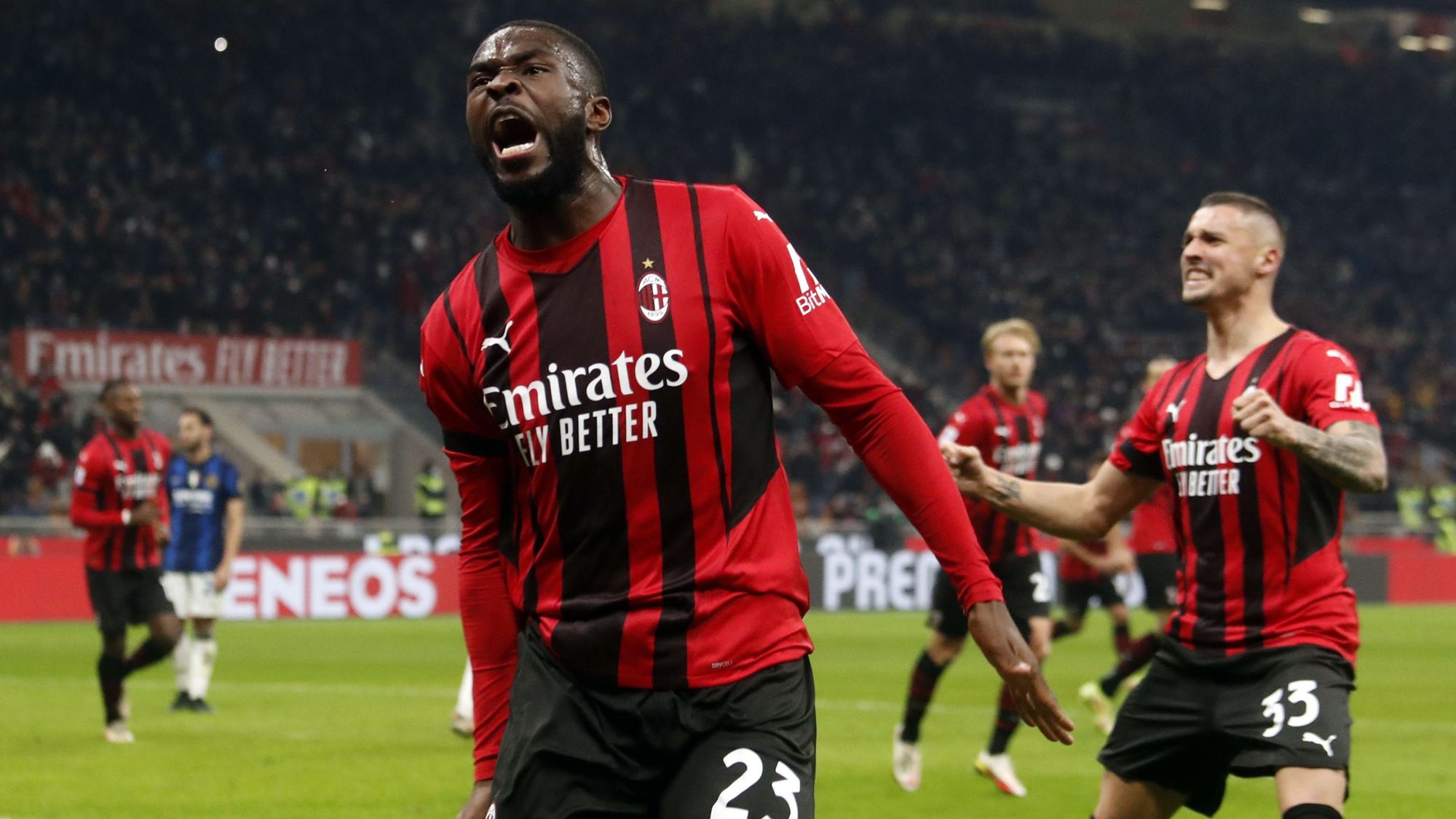 Vibrante empate entre Milan e Inter en la Serie A, el punto sabe a poco