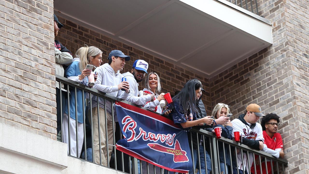 ¡Gran celebración de los Braves en las calles de Atlanta!