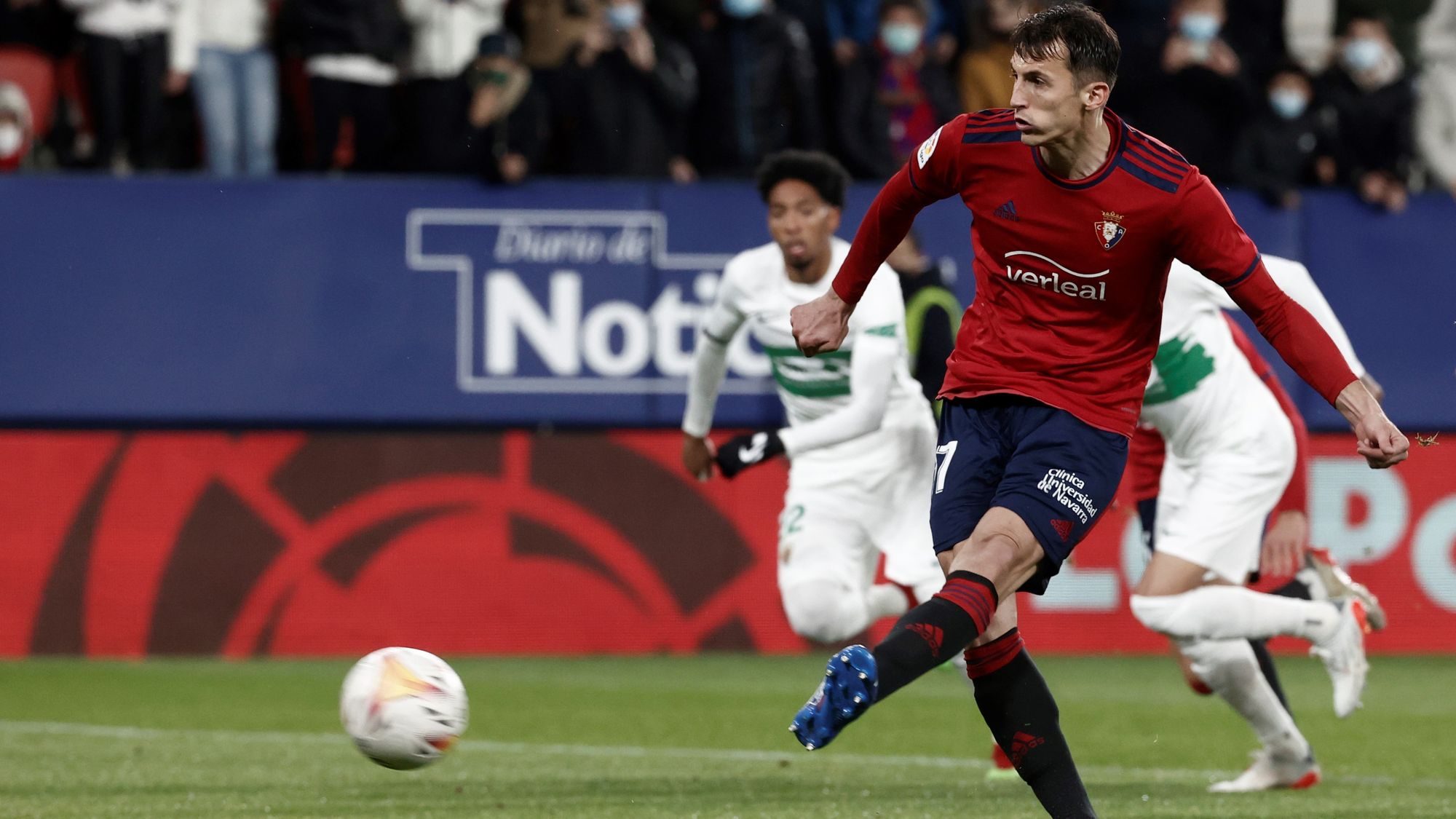 10. Osasuna - 20 puntos 