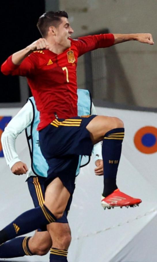 Álvaro Morata confesó que la Selección Española pasó por malos ratos