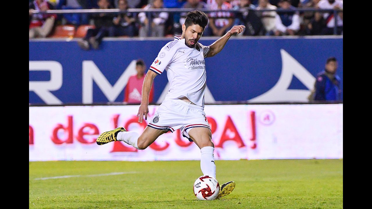 A los 36 minutos del partido por la Jornada 4 del Clausura 2020 contra San Luis, antes de que el torneo se cancelara por la pandemia, Peralta anotó su único gol.