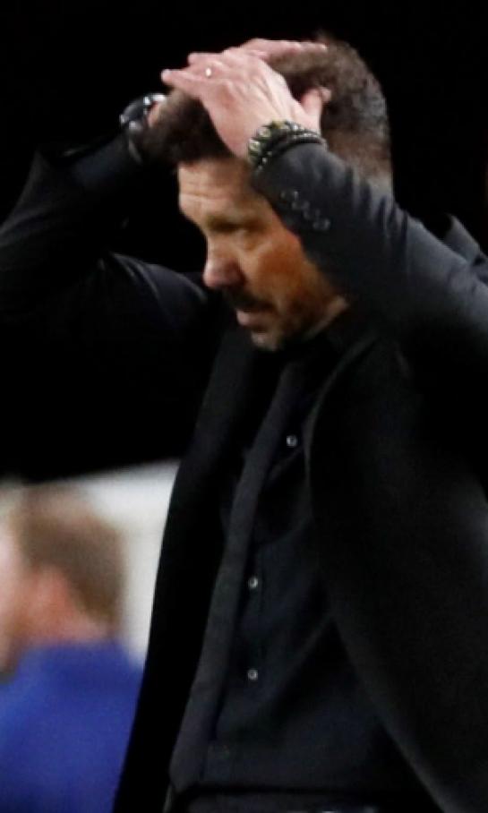 Simeone culpó al entrenador del Atlético de Madrid por el empate ante Valencia