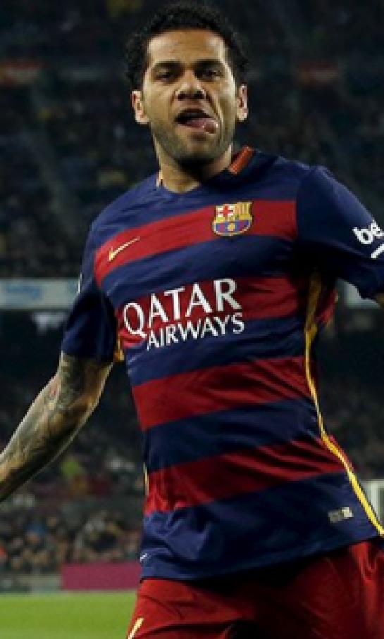 ¿Cuándo fue la última vez que Dani Alves marcó con el Barcelona?