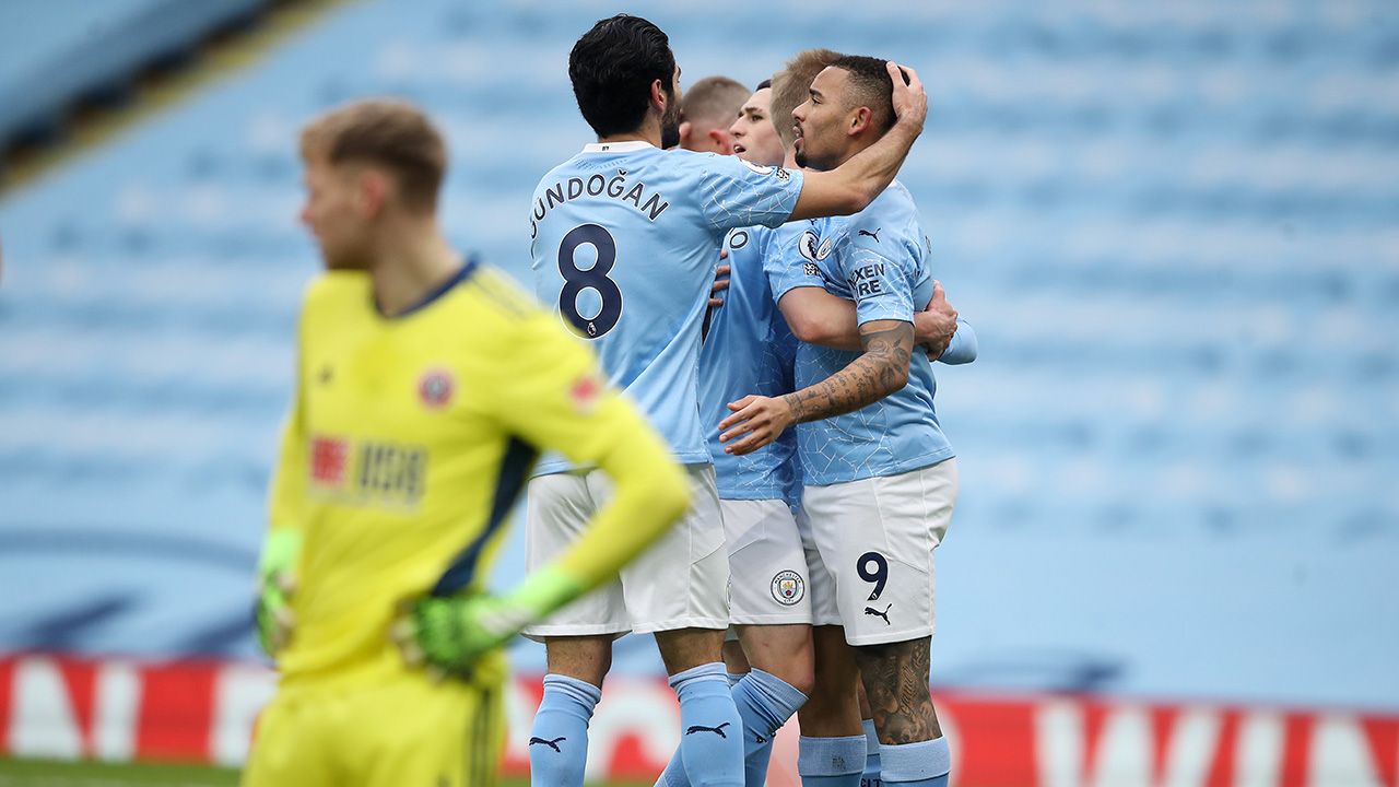 Manchester City vivió un 2021 lleno de triunfos en la Premier League