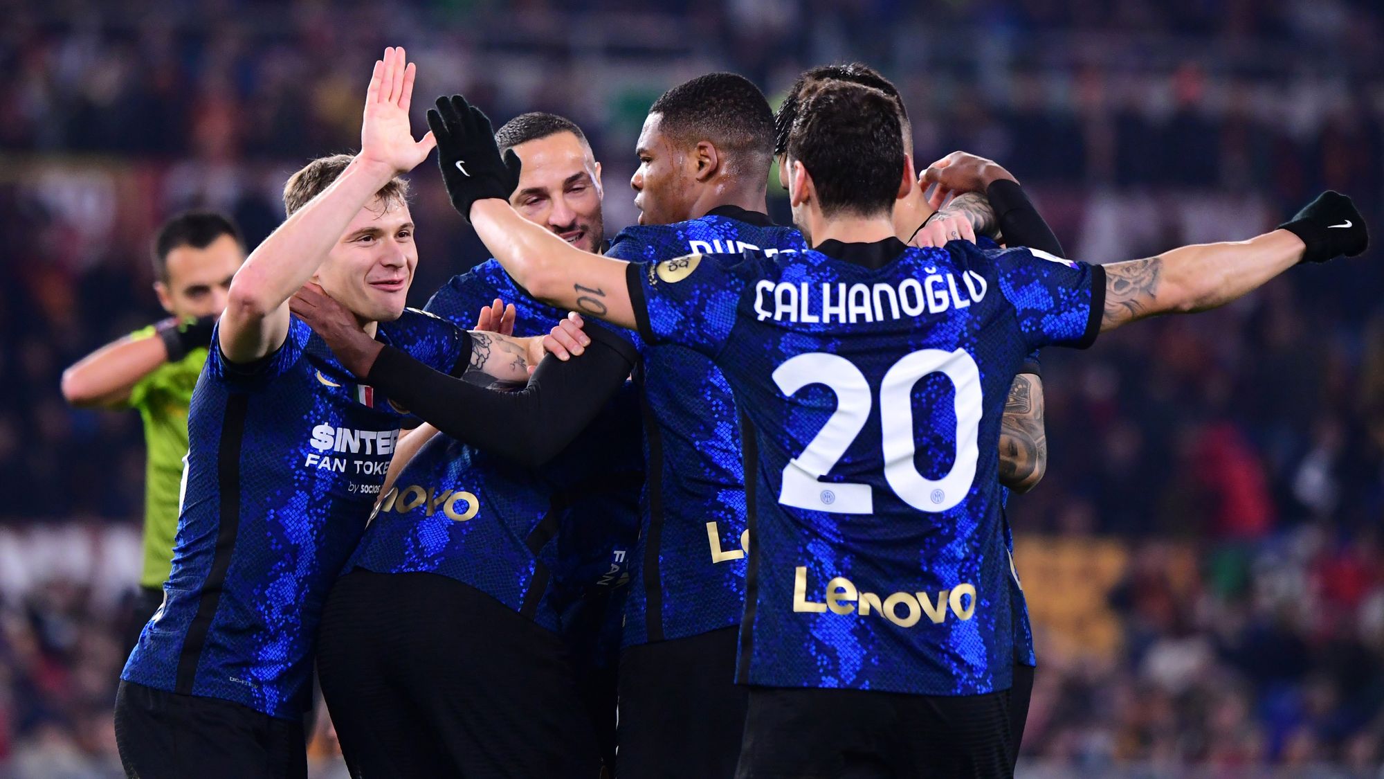 Inter derrota a Roma y deja sin opciones a Napoli en la Serie A