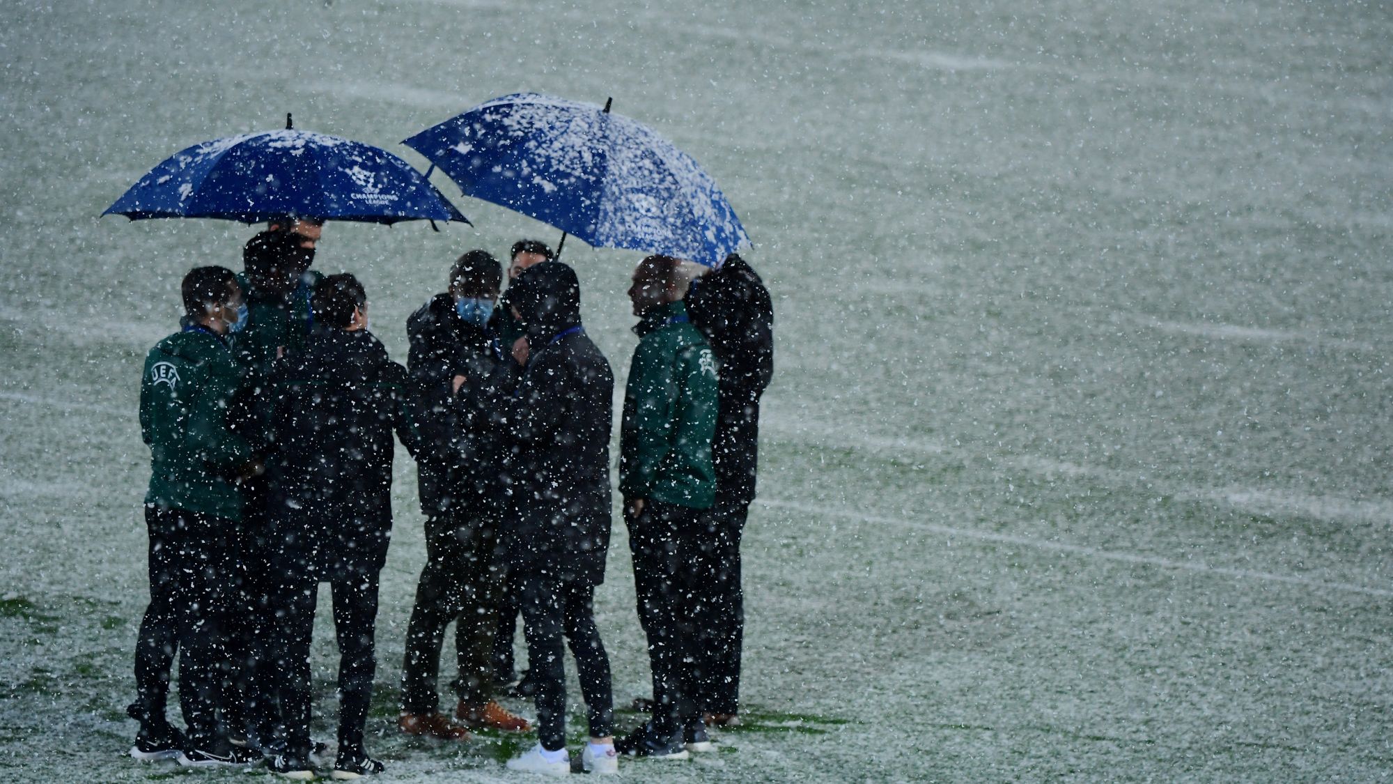 Una nevada aplaza el partido entre Atalanta y Villarreal de la Champions League