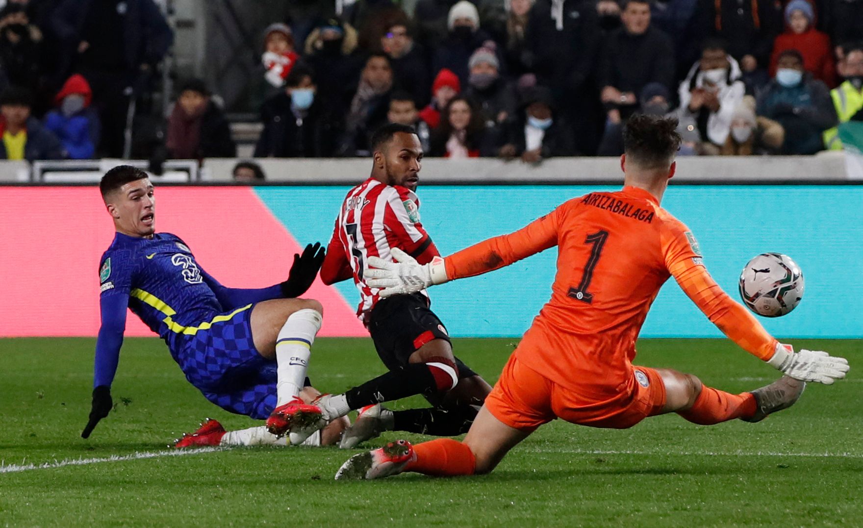 Chelsea sufrió de más para llegar a la semifinal de la Carabao Cup