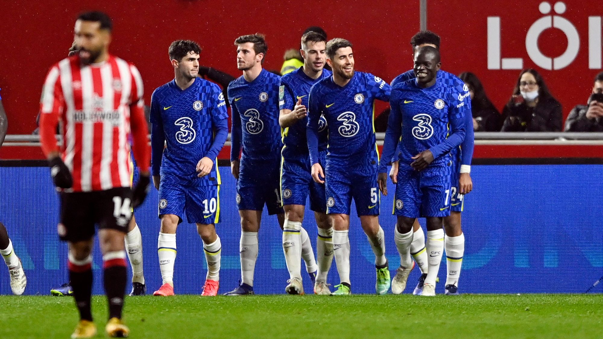 Chelsea sufrió de más para llegar a la semifinal de la Carabao Cup