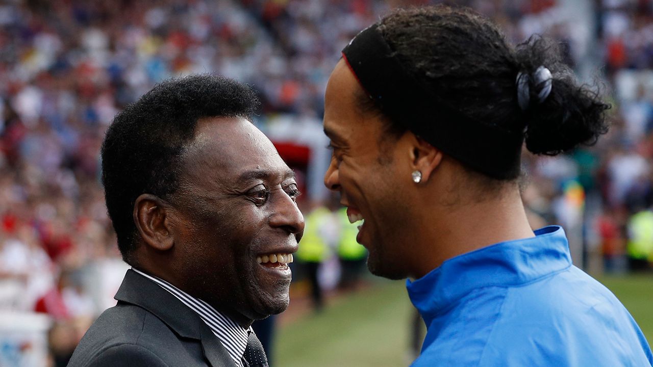 El propio Pelé tenía esperanzas en que Ronaldinho se convirtiera en su sucesor