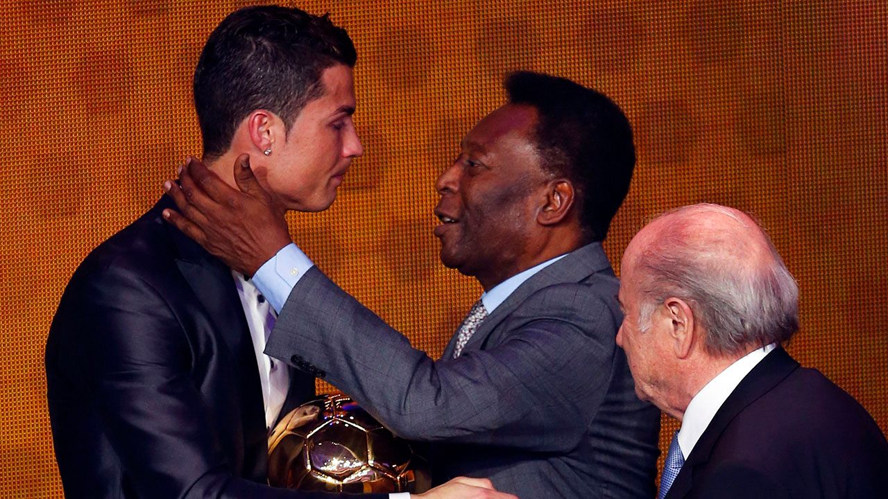 Pelé siempre tuvo gran consideración hacia Cristiano Ronaldo