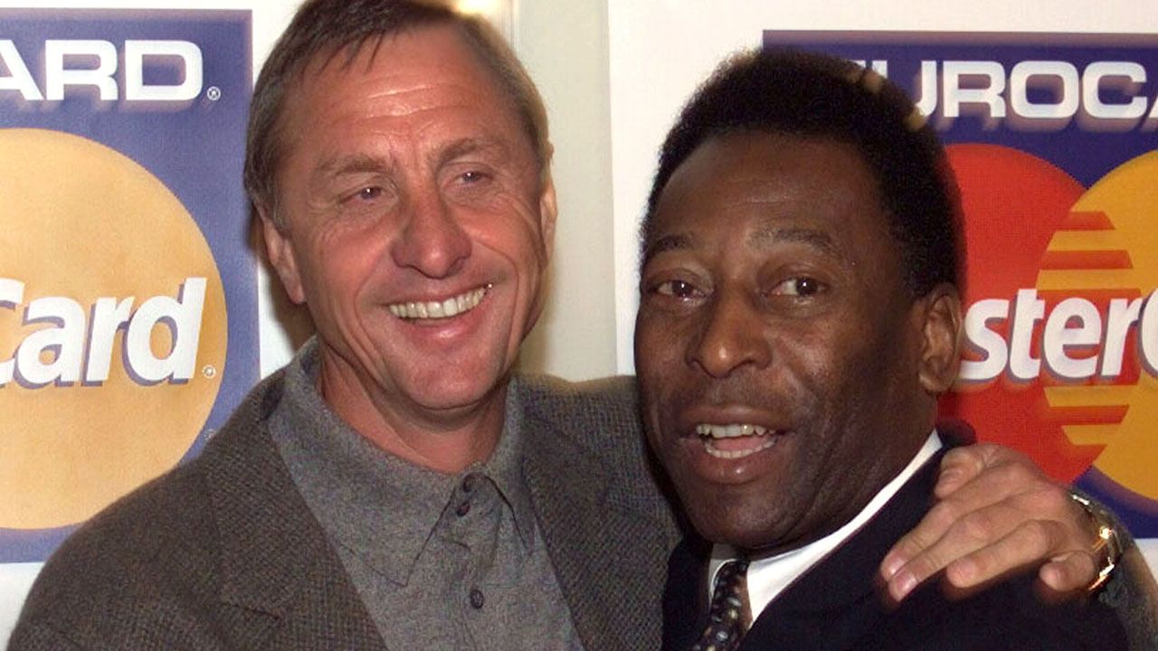 Pelé siempre destacó a Johan Cruyff como uno de sus jugadores favoritos