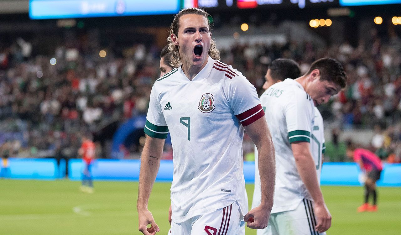 'Chaquito' Giménez se estrena como goleador en el Tri 'Chaquito' Giménez se estrena como goleador en el Tri
