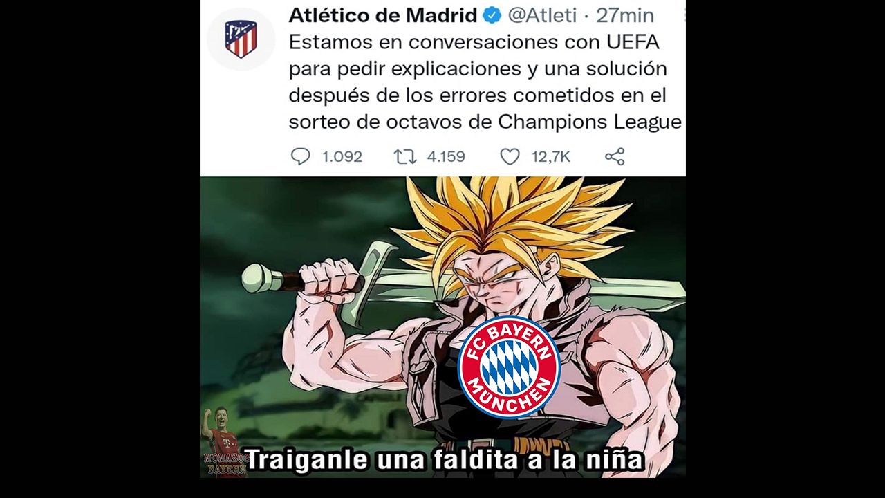 Los memes del sorteo de Champions League, sin piedad de Real Madrid y Barcelona