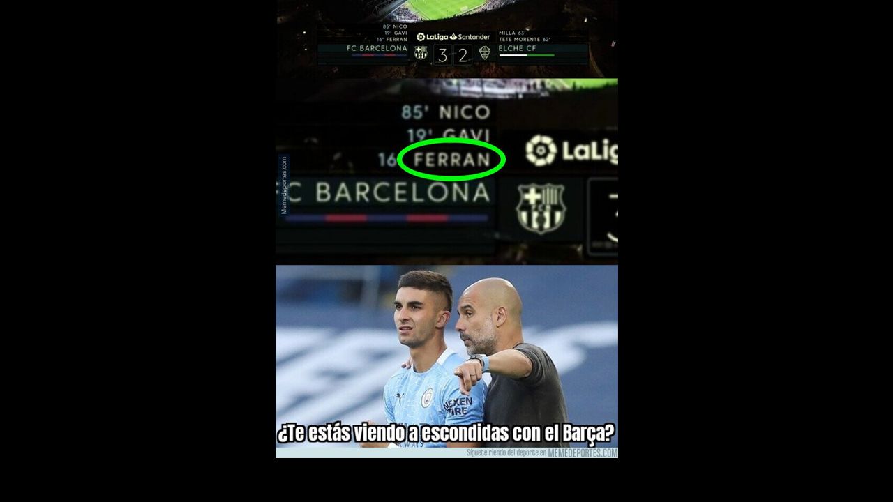 Los chicos del Barcelona y el ‘glorioso’ empate del Real Madrid acapararon los memes