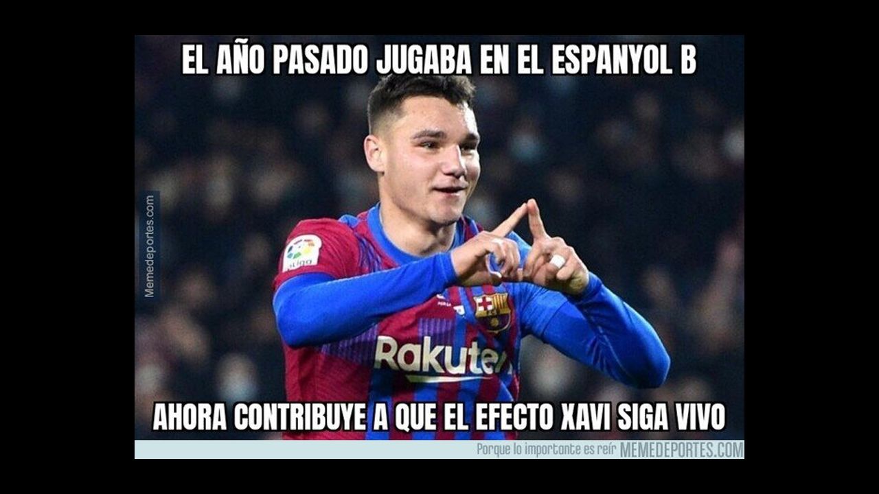 Los chicos del Barcelona y el ‘glorioso’ empate del Real Madrid acapararon los memes