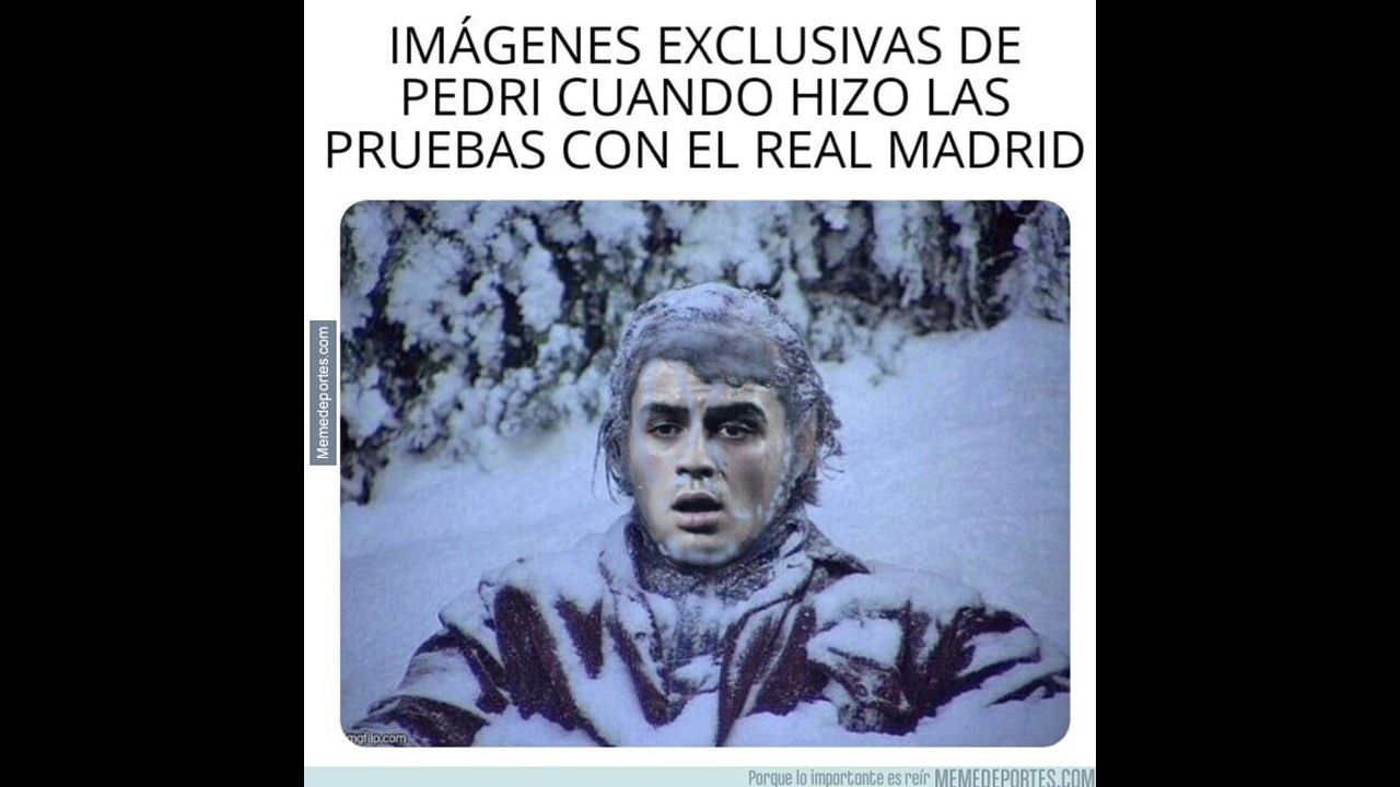 Los chicos del Barcelona y el ‘glorioso’ empate del Real Madrid acapararon los memes