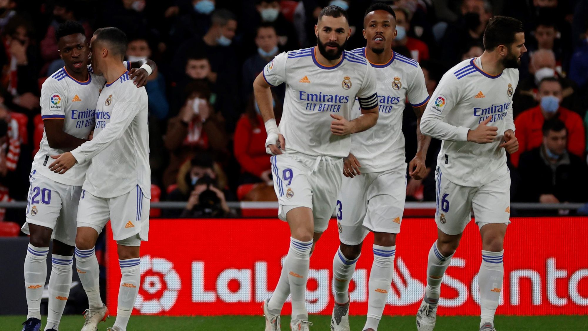 Real Madrid - La Liga - 45 goles a favor 