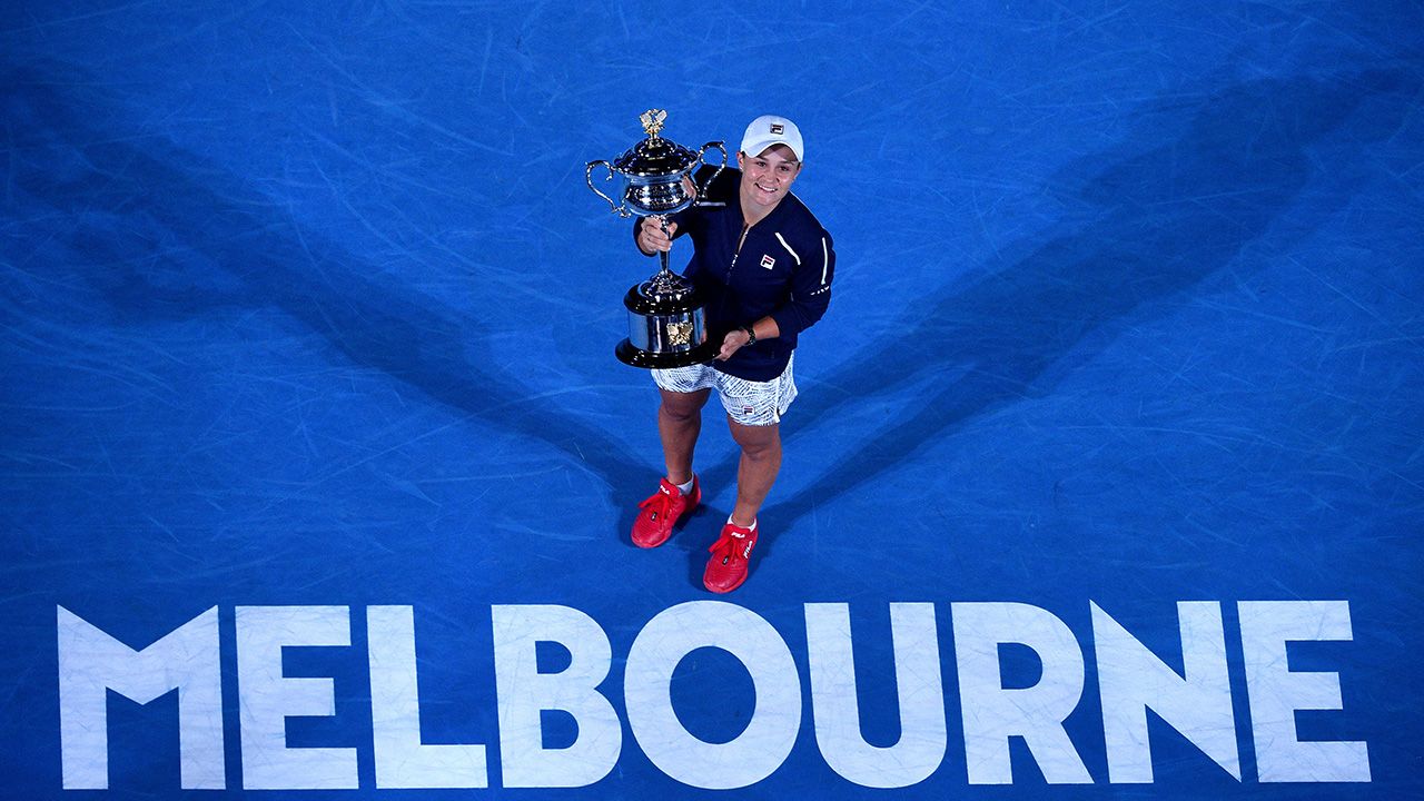 ¡Perfección!, Ash Barty se coronó en el Australian Open sin perder un solo set