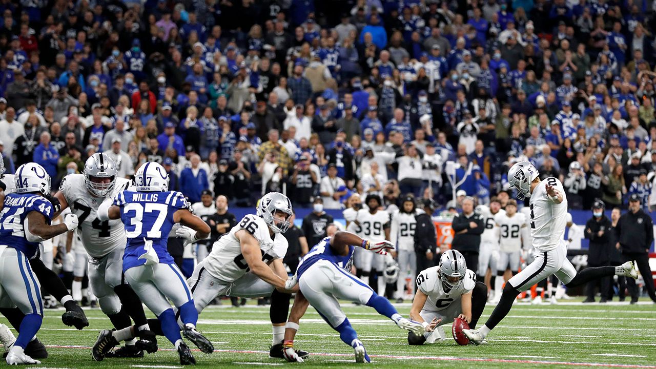 El gol de campo de Daniel Carlson fue el detonante del triunfo