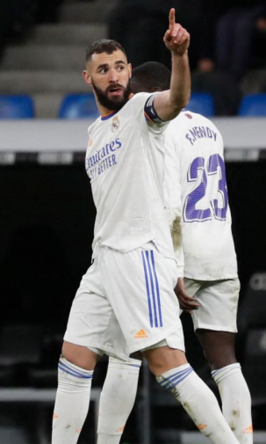 Karim Benzema fue parte del último entrenamiento de Real Madrid