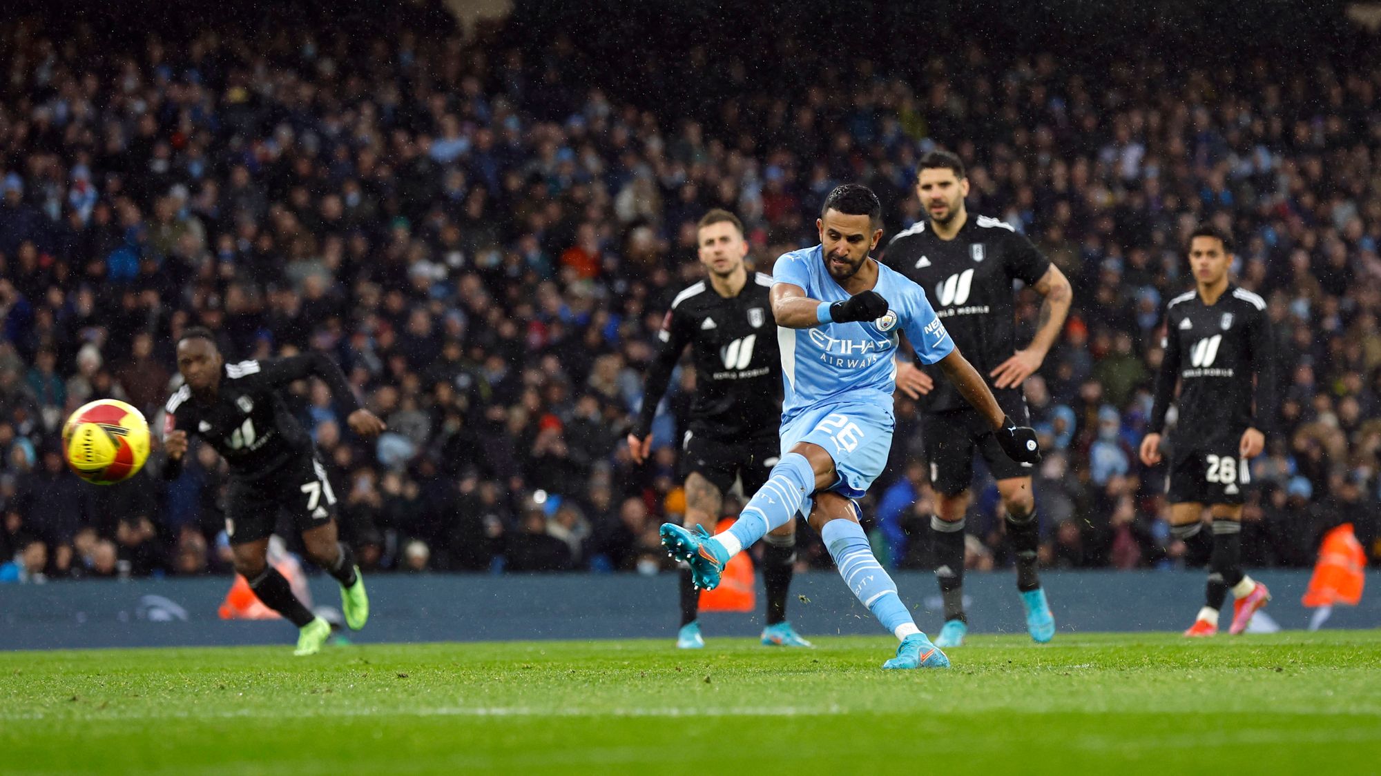 Manchester City lució, goleó y avanzó en la FA Cup