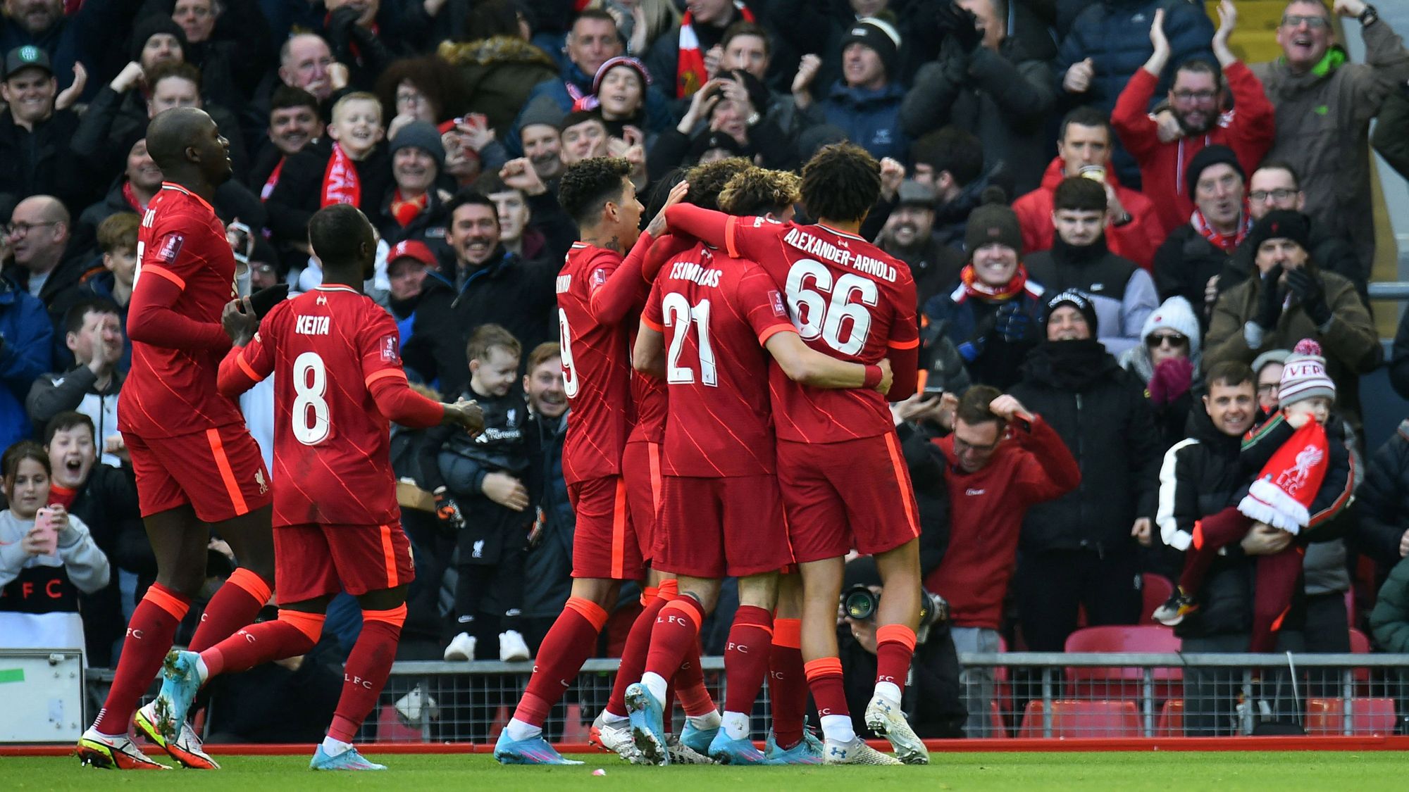 Liverpool no tuvo problemas ante Cardiff y dio un paso más en la FA Cup