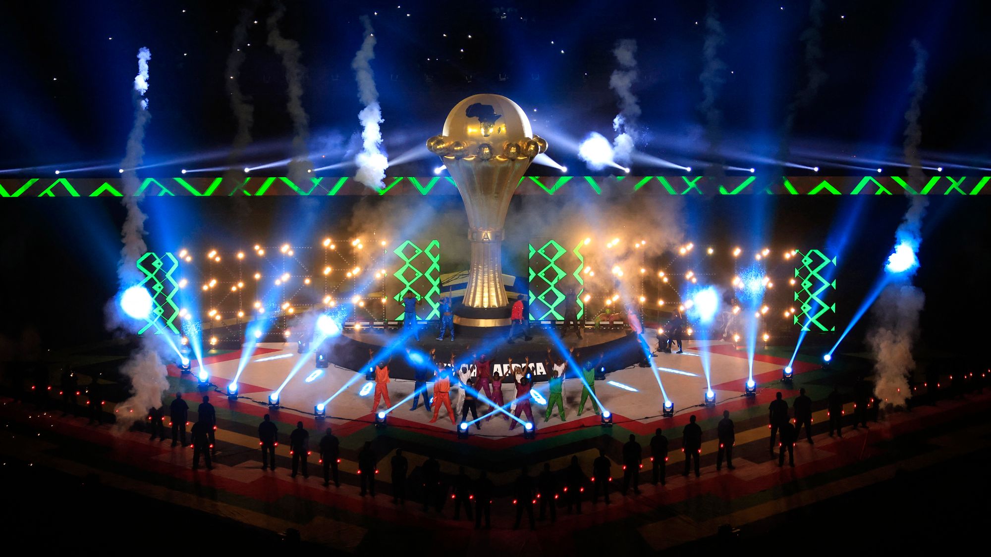 Espectacular ceremonia de clausura en la Copa Africana de Naciones