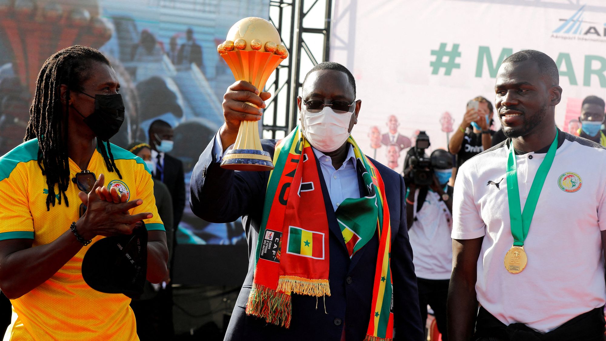 Senegal enloqueció con el título de la Copa Africana de Naciones