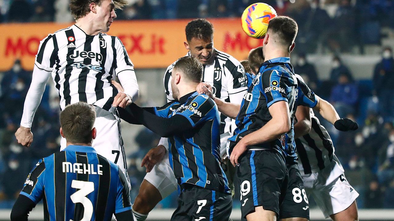 Danilo rescató un punto para Juventus frente Atalanta