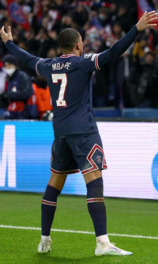 Kylian Mbappé luce ante Real Madrid y pone a Paris Saint-Germain a un paso de cuartos