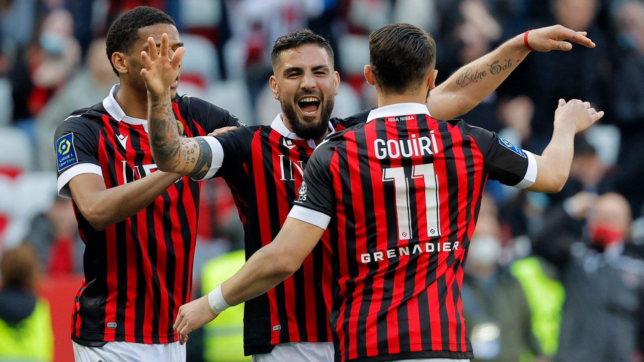 Niza - Tercer lugar - Ligue 1 - 46 puntos 