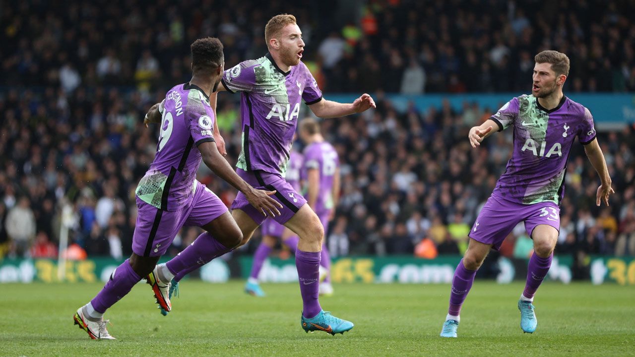 Tottenham golea a Leeds que toca fondo en la Premier League