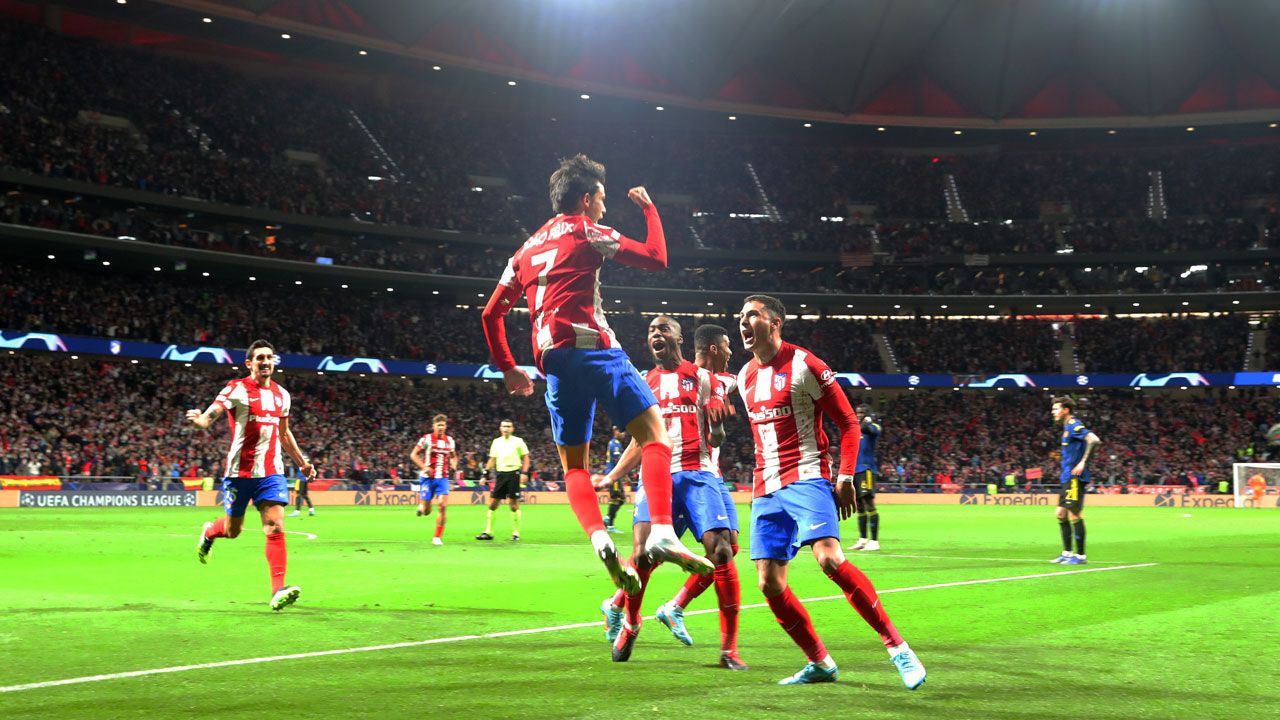 Joao Félix le da ventaja al Atlético de Madrid sobre Manchester United