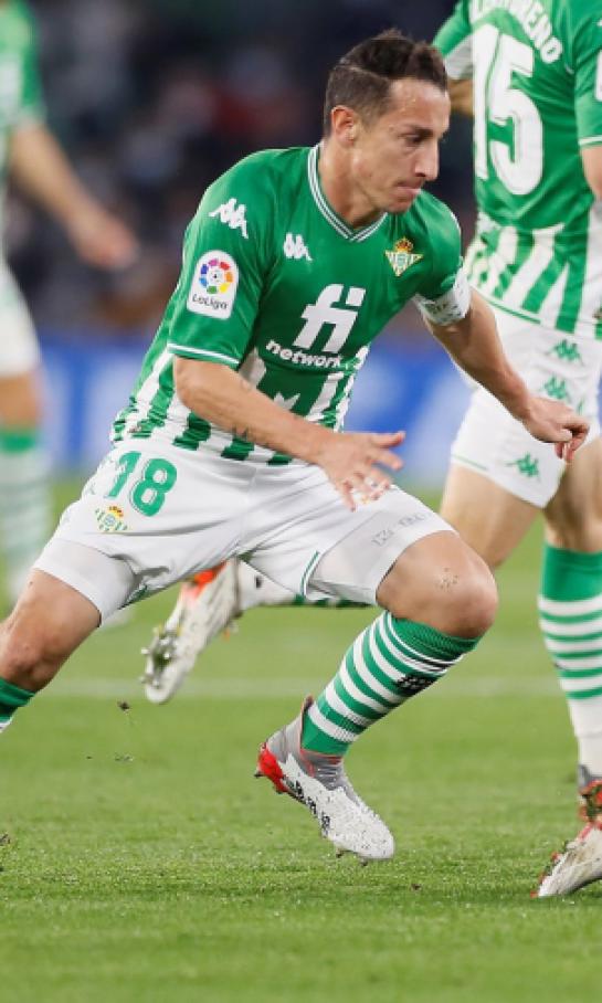 Andrés Guardado y Diego Lainez en la lista de Betis para la Copa del Rey