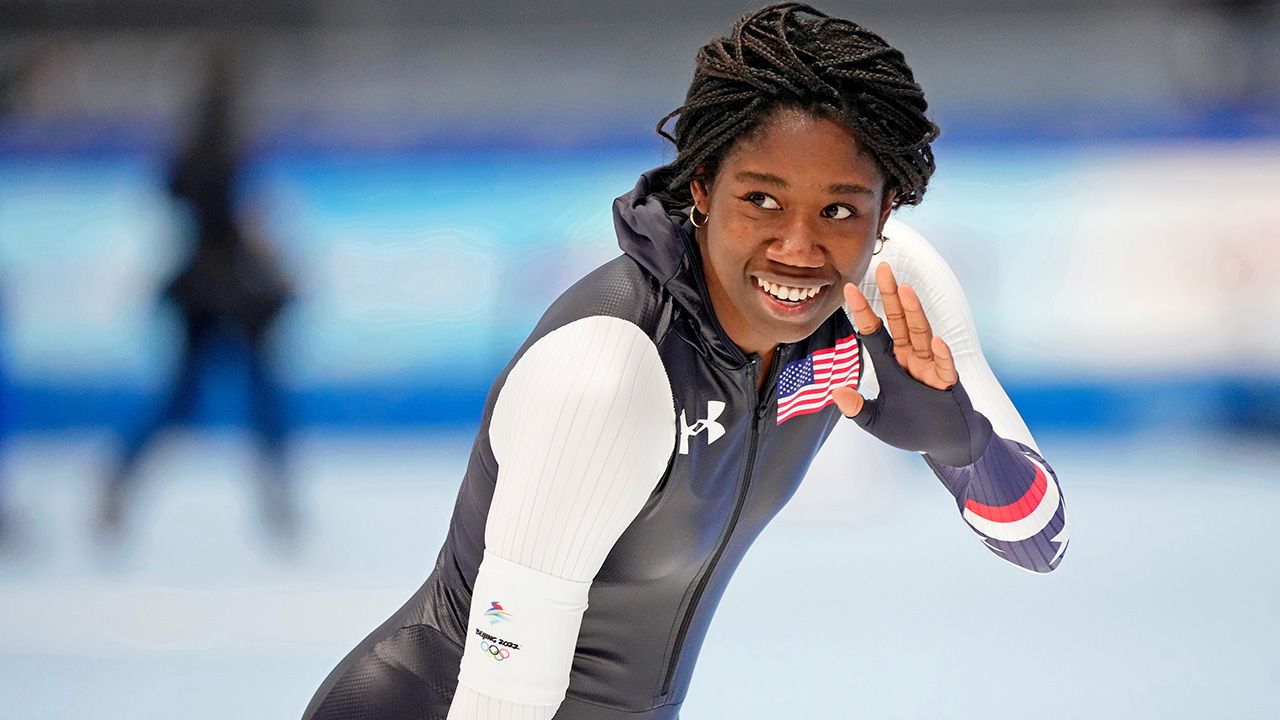 Erin Jackson, la pionera afroamericana en el patinaje de velocidad