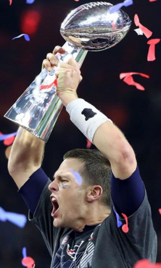 Tom Brady, más títulos de Super Bowl que cualquier equipo en la NFL