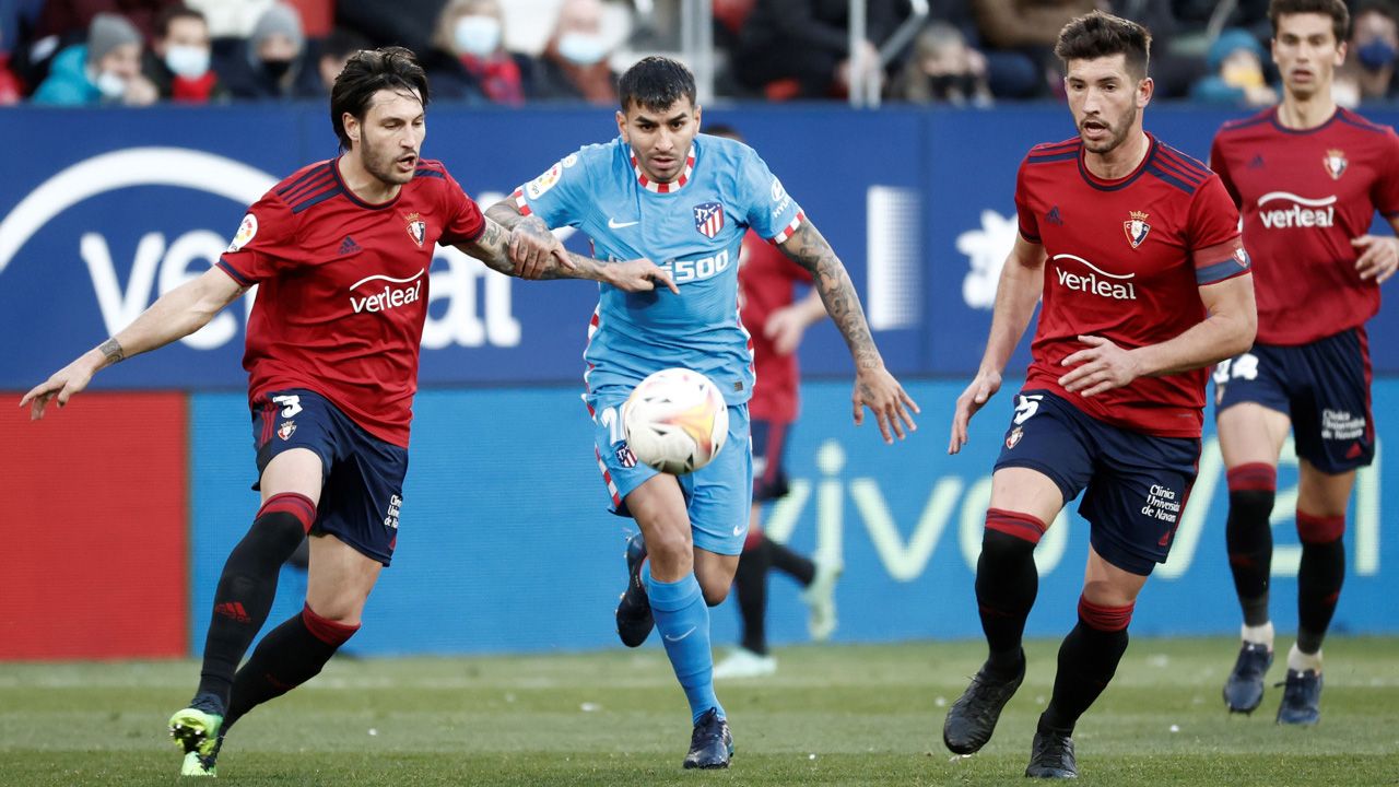 Atlético de Madrid goleó al Osasuna y Héctor Herrera 'voló'