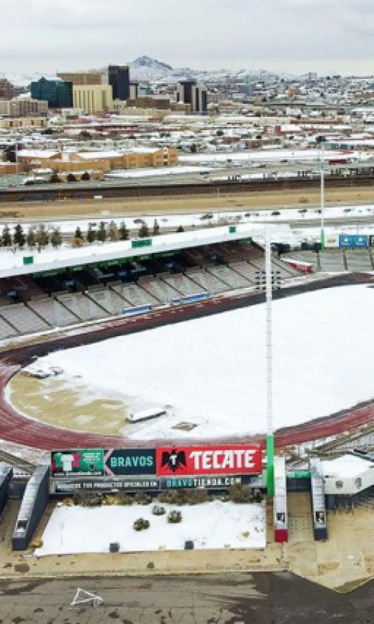 Juárez publicó su estadio nevado y la Liga MX pospuso el partido ante Chivas