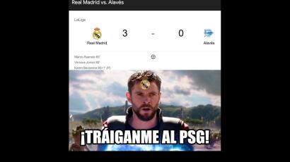 Los memes de Real Madrid y Barcelona en La Liga no faltaron